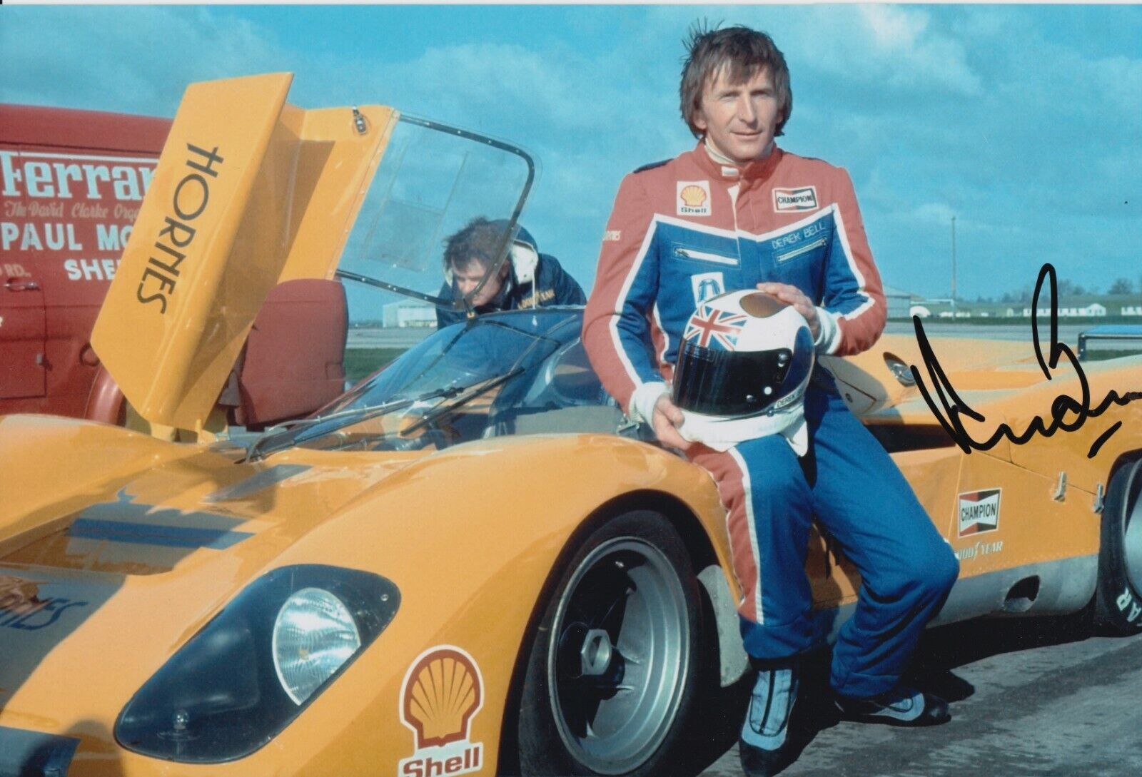 Derek Bell Hand Signed 12x8 Photo Poster painting - Le Mans Autograph.