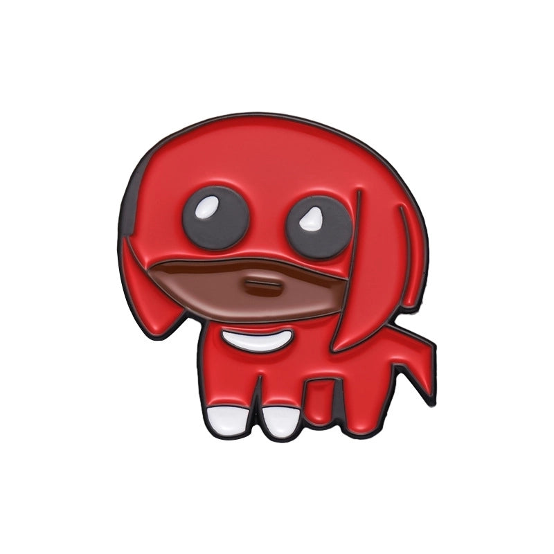 Cartoon Style Cute Cowboy Style Animal Fox Alloy Stamping Stoving Varnish Plating Unisex Brooches