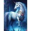 5D DIY Full Round Drill Diamond Painting Unicorn Kit Home Decor Art Craft30x40cm