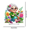 Acrylic Grandma Leisure Time - 5D DIY Craft Ornament