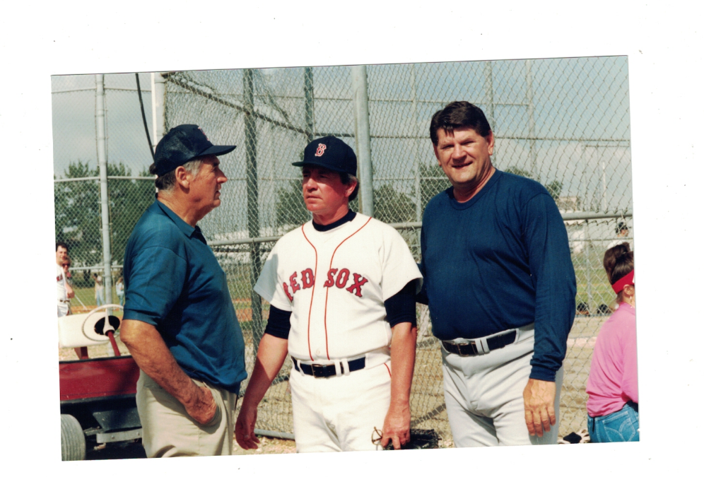 Ted Williams Boston Red Sox Original 1980's Fantasy Camp 4x6 Photo Poster painting