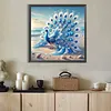 Diamond Painting -DIY Round Drill Peacock(40x40cm)