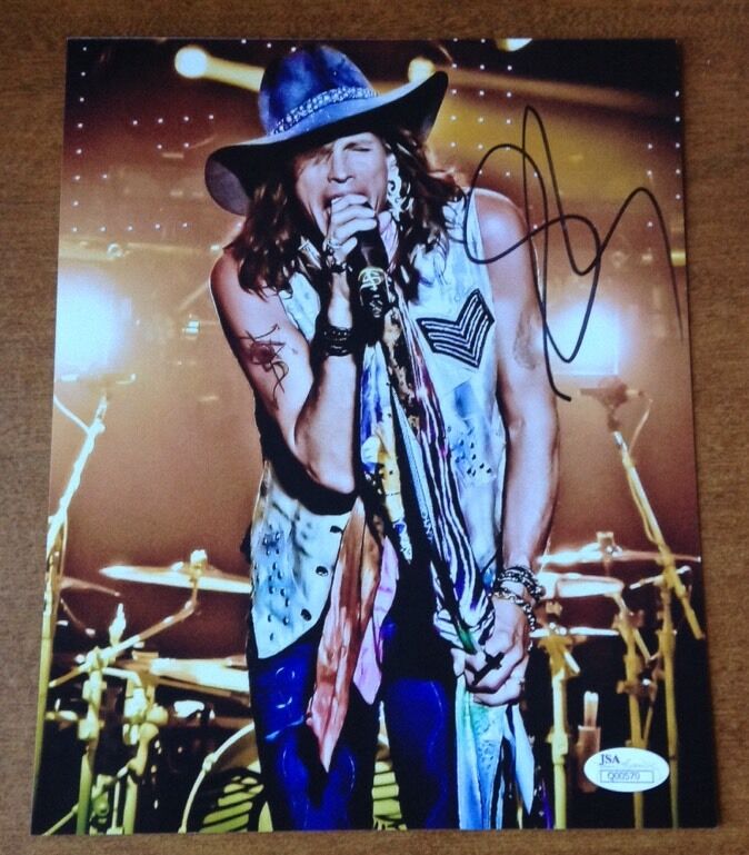 Steven Tyler Aerosmith Signed Autographed 8x10 Photo Poster painting JSA COA