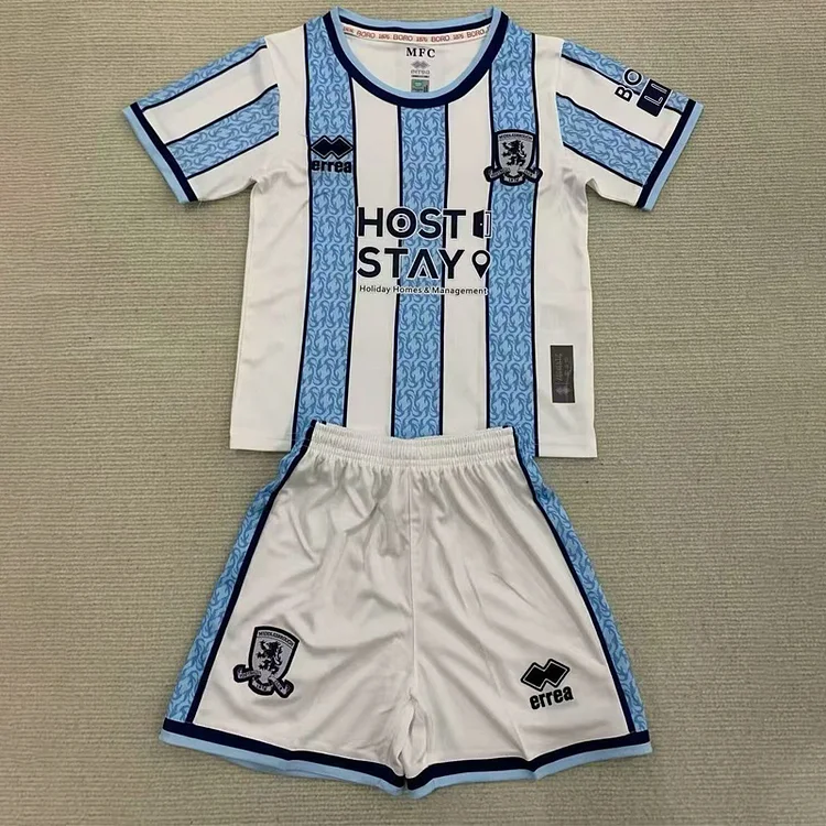 24/25 Middlesbrough Away Football Shirt Kids