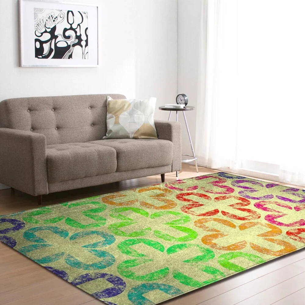 Modern Living Room Carpet Children Bedroom Decorative Rug Kids Room Carpet Home Non-solp Hallway Floor Rugs Bedside Mats