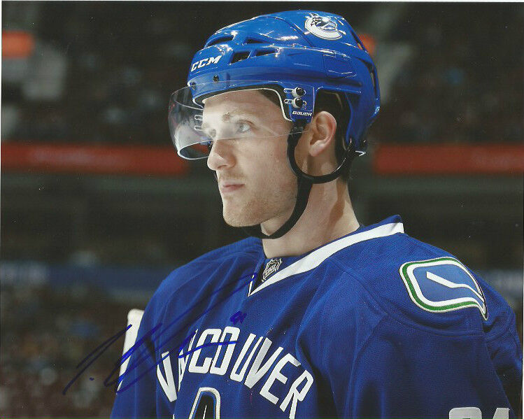 Vancouver Canucks Jared McCann Signed Autographed 8x10 NHL Photo Poster painting COA E
