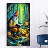 uk.everydayedeals (Limited Stock)Diamond Painting - Full Round - Pumpkin Lamp and Grandp(40*70cm)