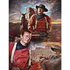 Cowboy Man John Wayne-11CT Stamped Cross Stitch 40*55cm tapestrymarket