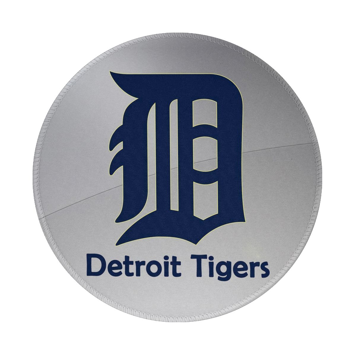 Detroit Tigers Logo Round Non-Slip Thick Rubber Modern Gaming Mousepad