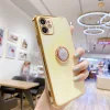 2023 Ins Marble Pattern Camera All-inclusive Case for iPhone