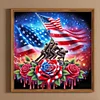 250th Anniversary of USA-Full Round Diamond Painting(40x40cm)