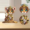 >SALE<Desktop Diamond Art Kits Colorful Cute Animal Bedroom Table Decoration (Tiger)