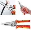 9 In 1 Stripping Pliers Multifunctional Electrician Stripper Cable Crimper Plier