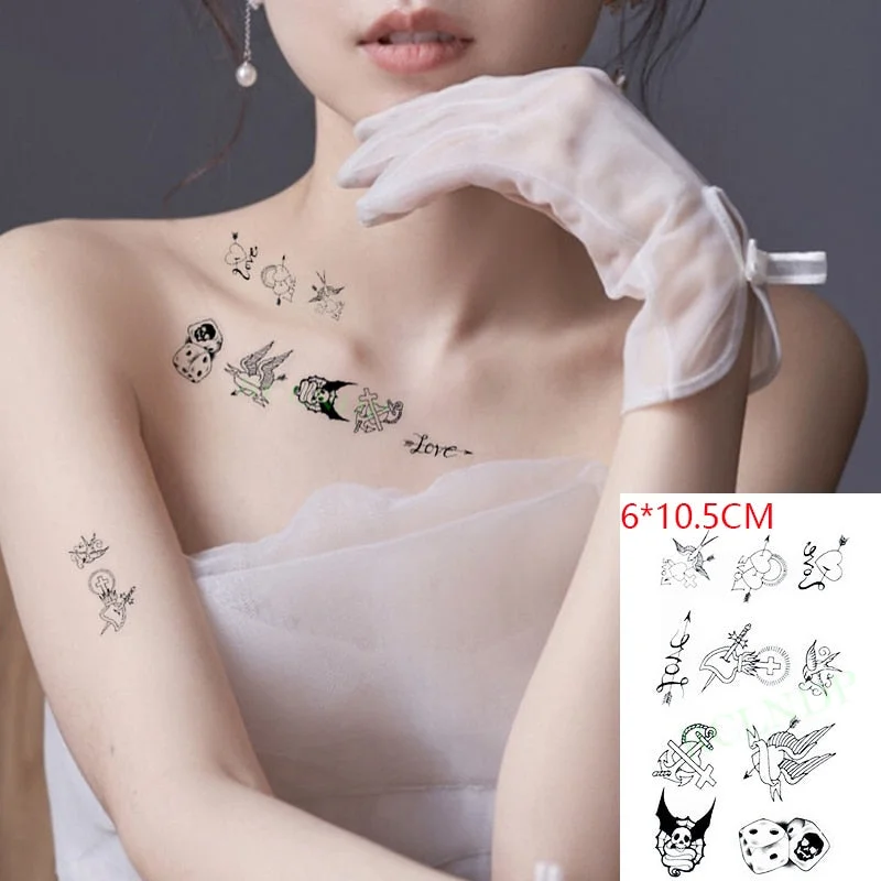 Waterproof Temporary Tattoo Sticker lovely bamboo panda animals tatto flash tatoo fake tattoos for kids men women