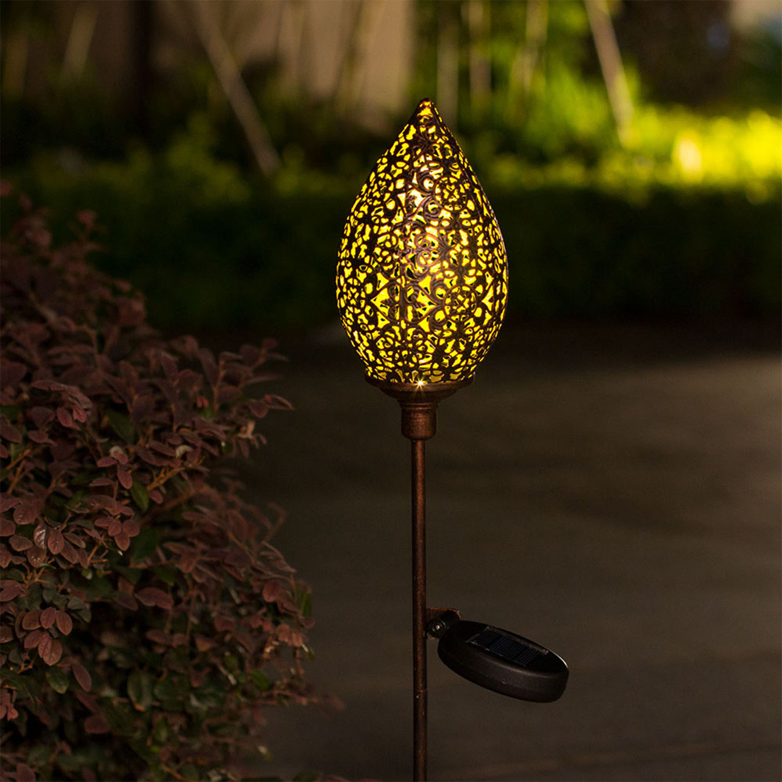 

Solar Stake Waterproof Olive LED Lawn-Lanscape Lawn Light, 501 Original