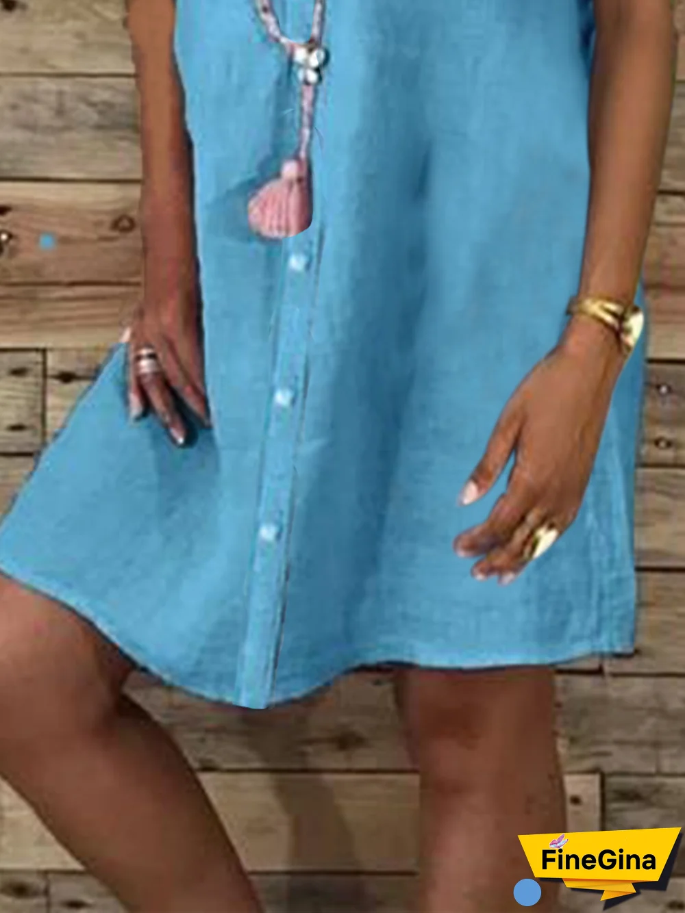 Shift Short Sleeve Boho Blouse