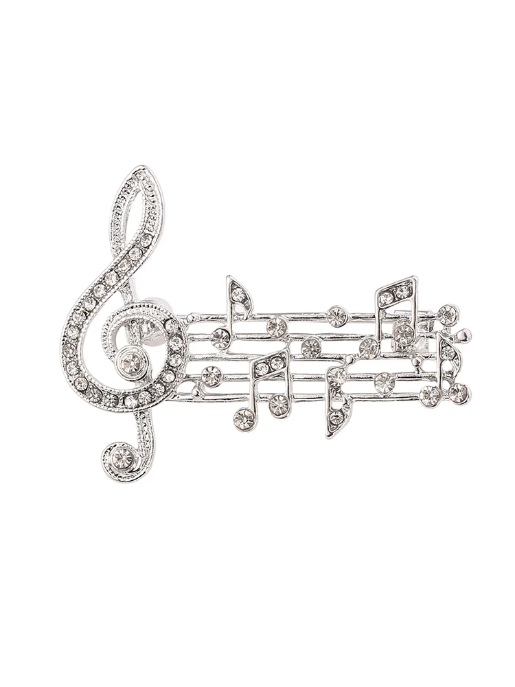 Musical Note Inspired Brooch