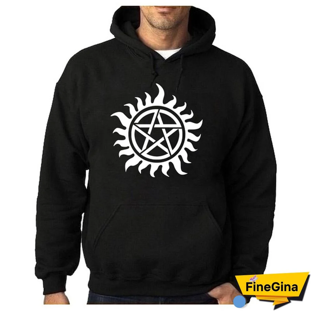 New Men/Women Autumn/Winter Printed Long Sleeve Solid Color Sweatshirt Hooded Pullover Plus Size