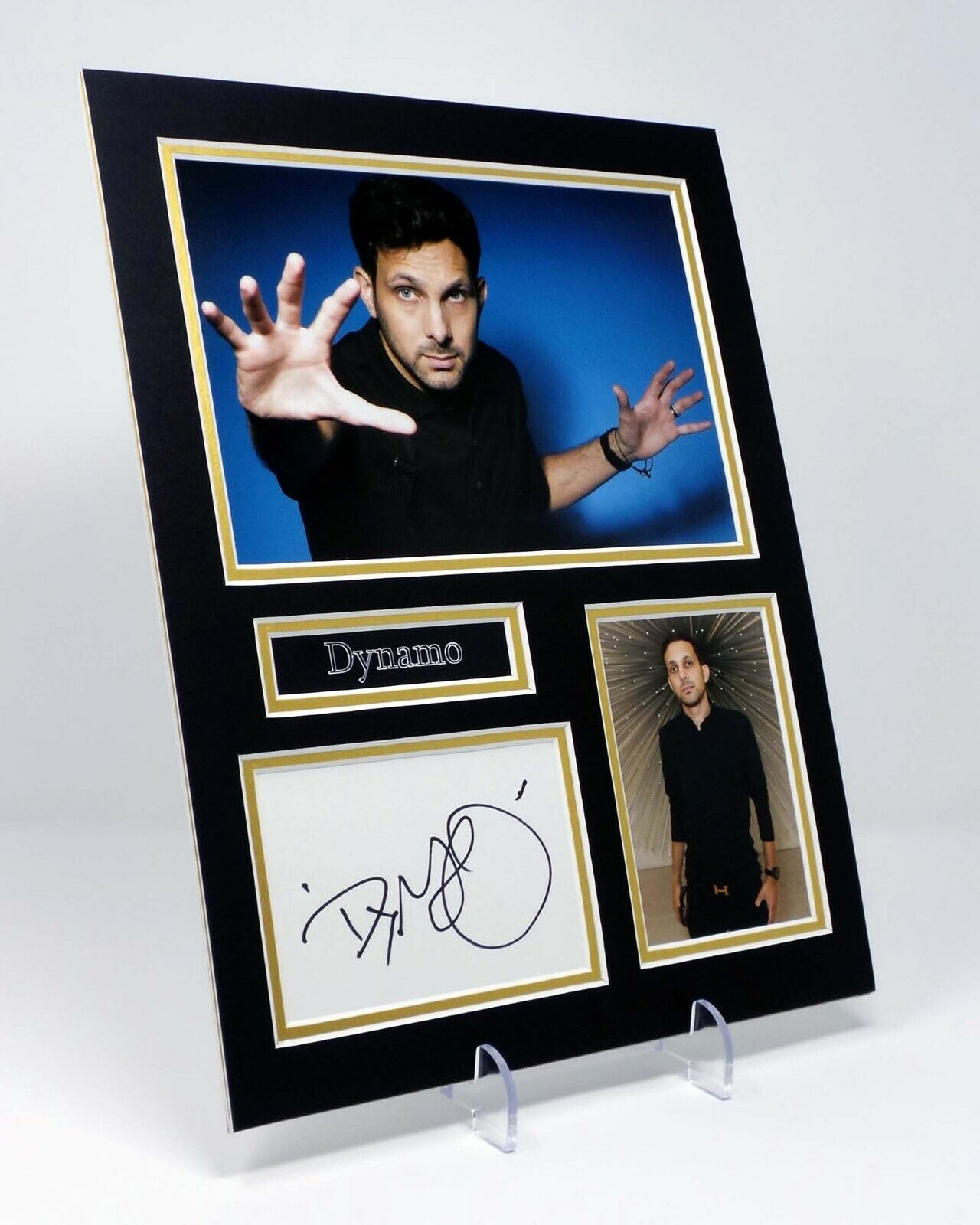 DYNAMO aka Steven FRAYNE Signed Mounted Photo Poster painting Display with Authentic AFTAL COA