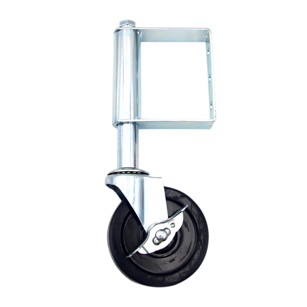 

Shock Absorbing Door Wheel Gate Caster Office Chair Rollers (5 inch Silver), 501 Original