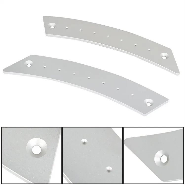Silscvtt A Pair Set Front Inside Door Pull Handles with 4 Screws Replacement for 1998-2010 Beetle