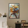 (40*60cm)Flower Bike - Full Round Drill Diamond Painting