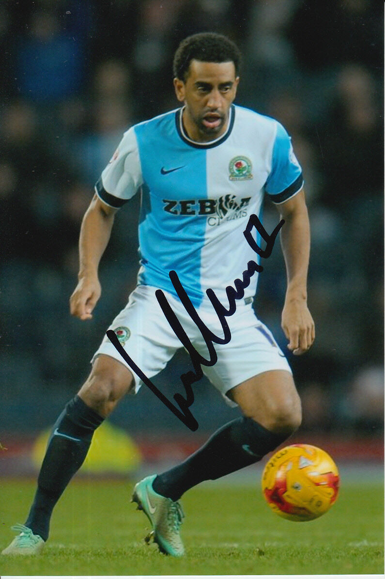 BLACKBURN ROVERS HAND SIGNED LEE WILLIAMSON 6X4 Photo Poster painting 2.