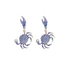 Crab earrings summer seaside creative design unique personalized earrings