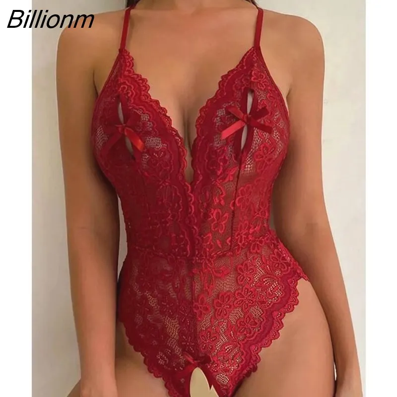 Billionm Women's Sexy Transparent Onepiece Clothing