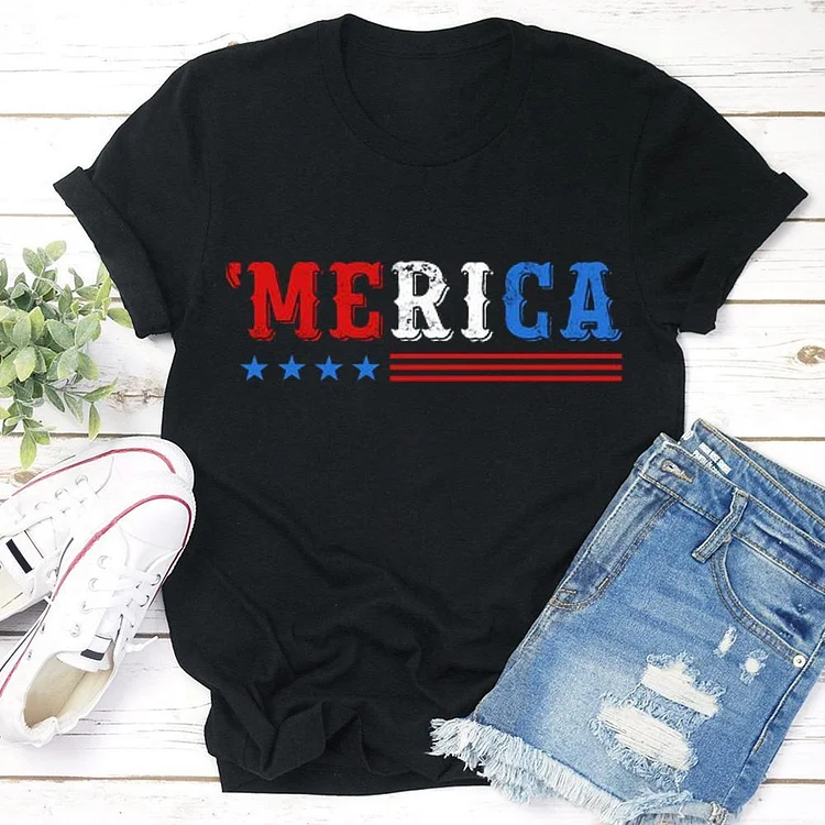 4th july drinking T-shirt Tee -