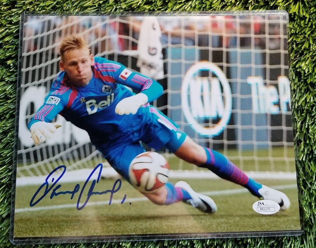 DAVID OUSTED SIGNED 8X10 D.C. UNITED FOOTBALL CLUB ACTION Photo Poster painting JSA/COA R83275