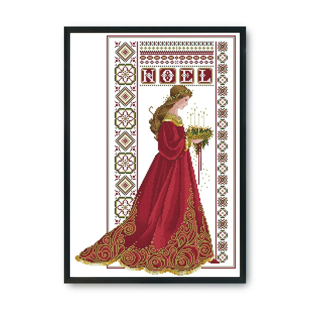 14ct Stamped Cross Stitch - Bride(41*53cm)