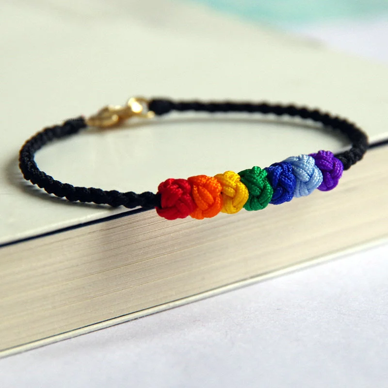 S925 DOUBLE BAND RAINBOW RING