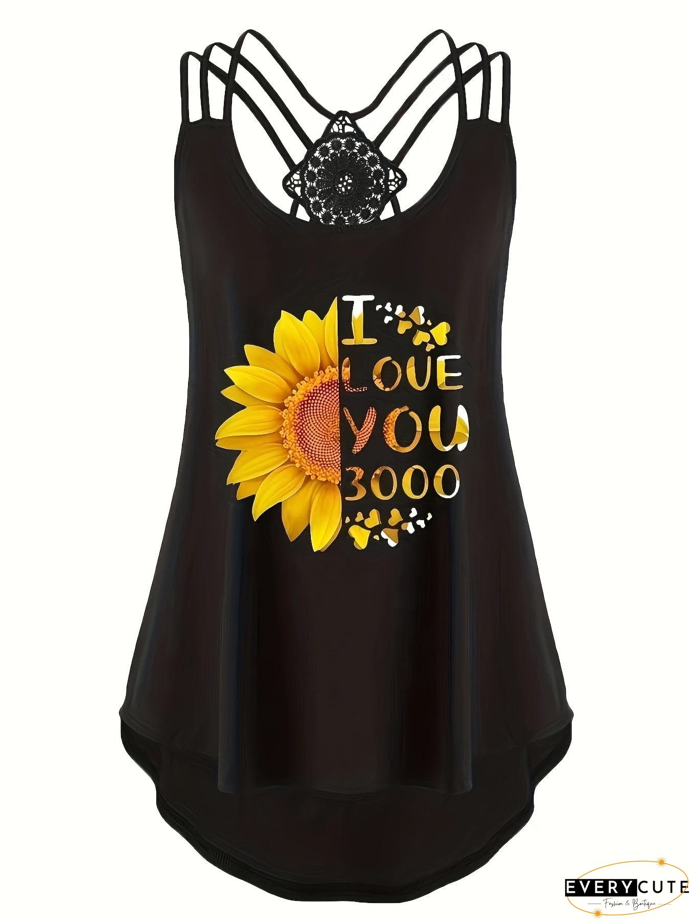 High-Low Hem Plus Size Cami Top