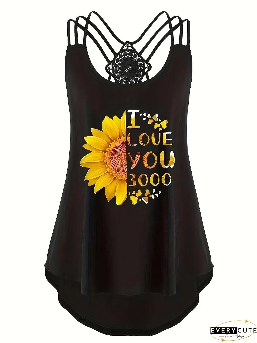 High-Low Hem Plus Size Cami Top