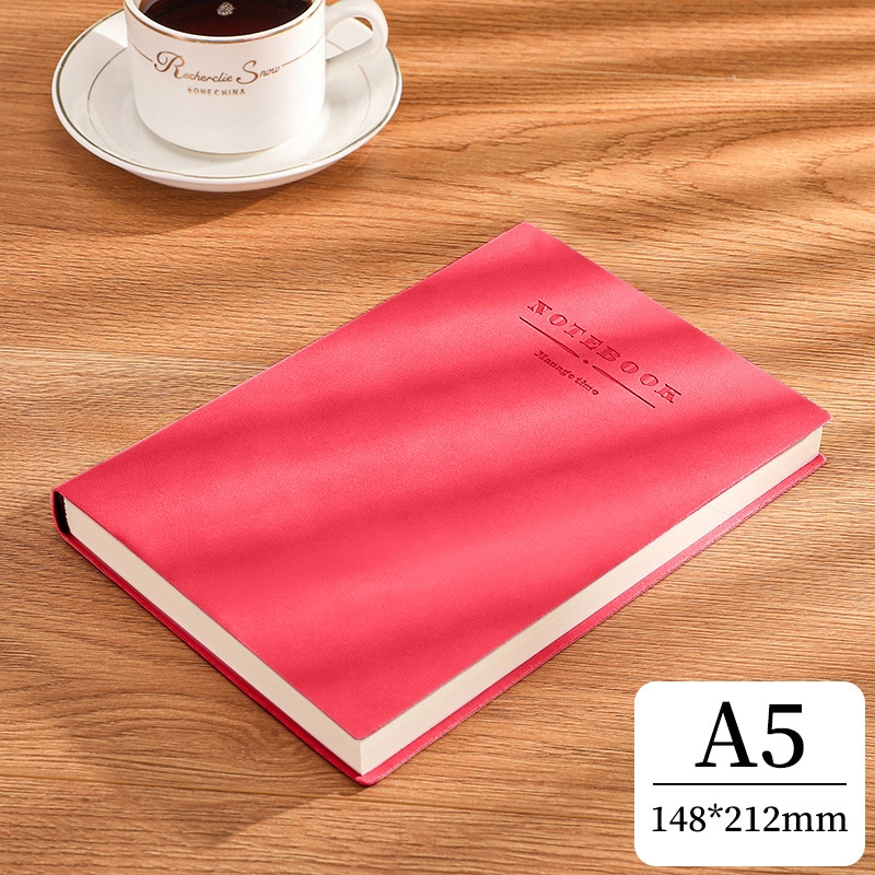 Large A4 Soft Lambskin A5 Simple Student Horizontal Line Notebook Business Thickened B5 Notepad Office Cultural Notepad