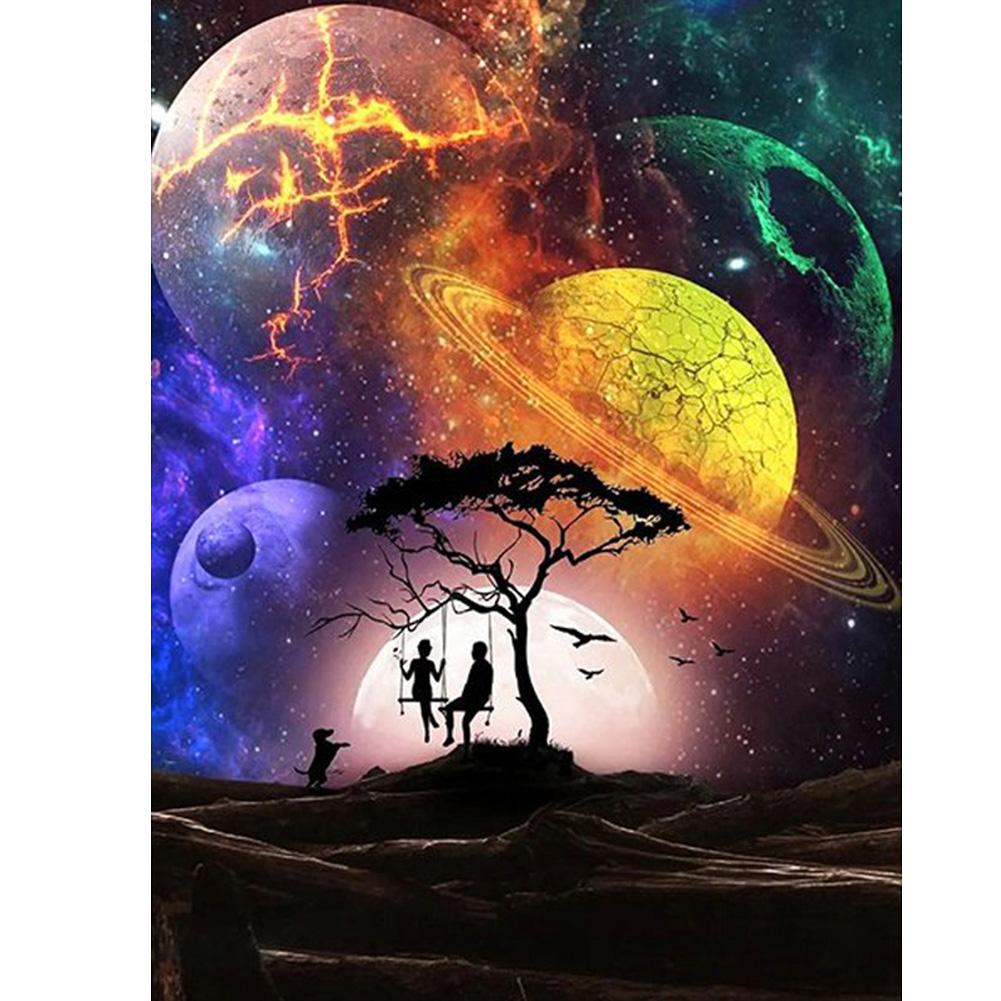 

People Silhouette - Square Drill Diamond Painting - 50*60CM (Big Size), 501 Original