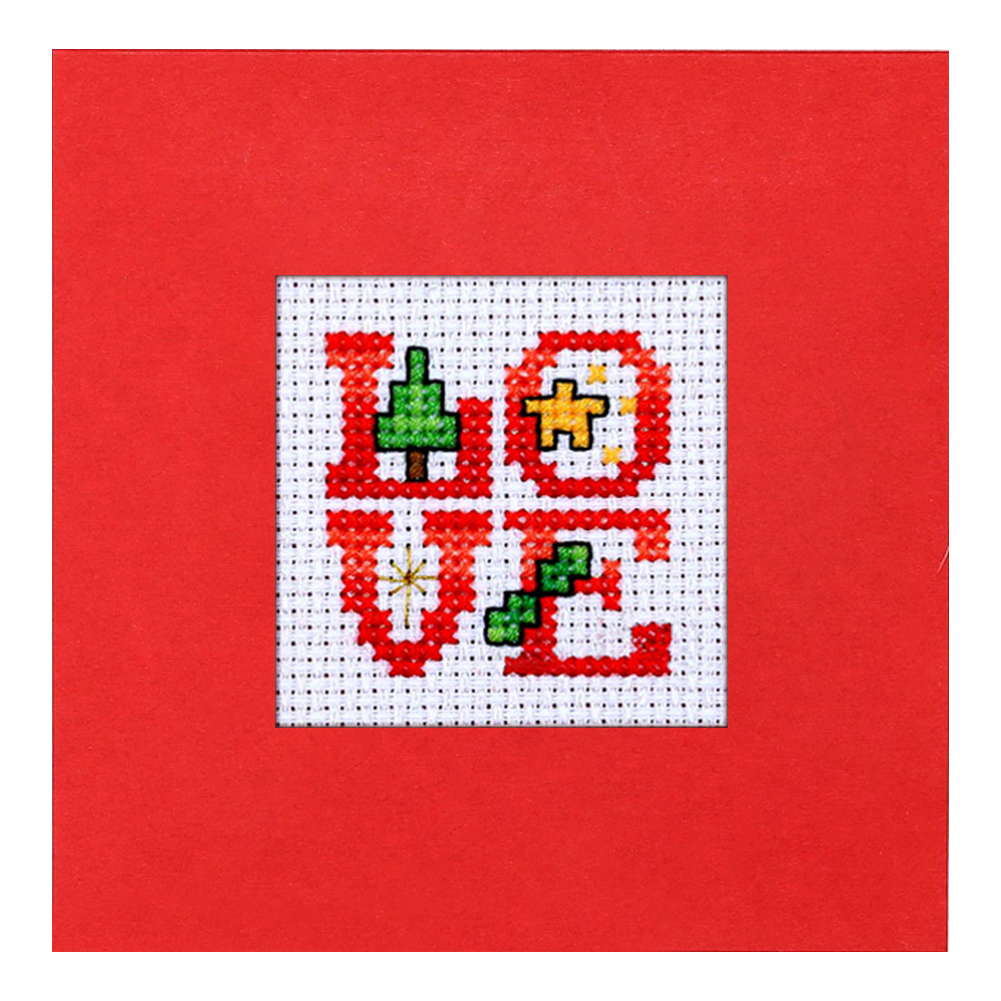 LoveDIY Cross Stitch Greeting Card Kit