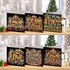 6pcs Diamond Painting Love You Greeting Cards Congratulations Cards & Gifts