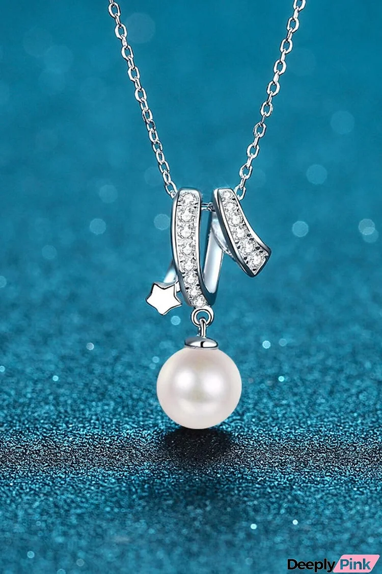 Give You A Chance Pearl Pendant Chain Necklace