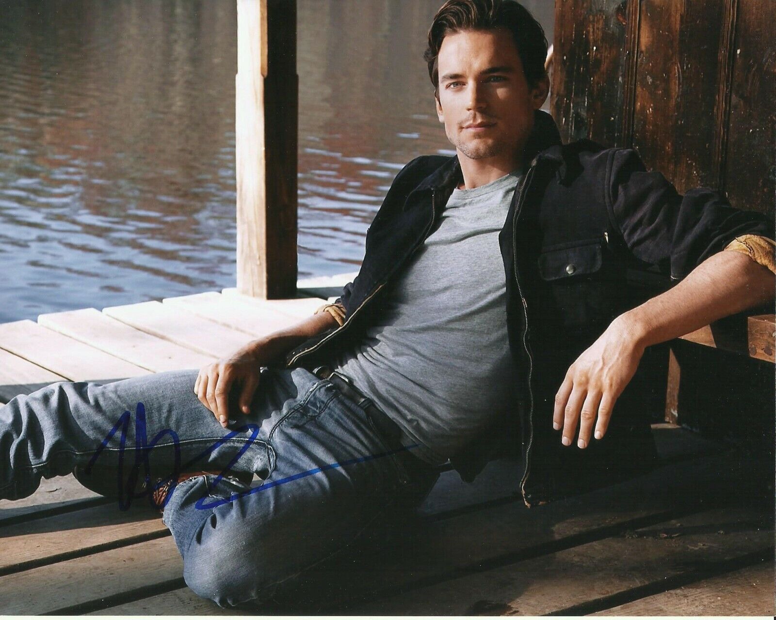 MATT BOMER SIGNED COOL Photo Poster painting UACC REG 242 (4)