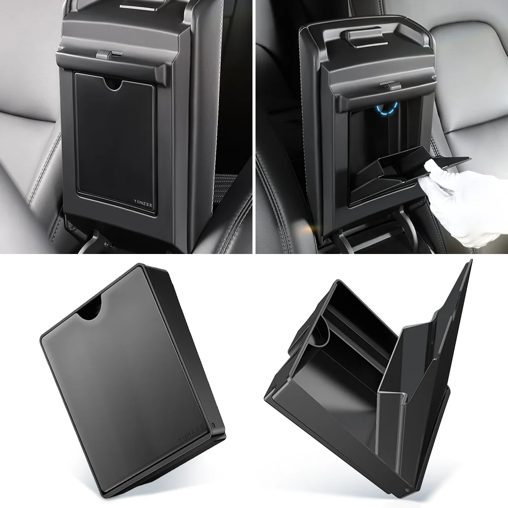 YONZEE Tesla Center Console Magnetic Hidden Storage Box For Tesla Model 3/Y