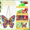  Butterfly DIY Acrylic Special Shape Drill Diamond Art Hanging Decor Kits