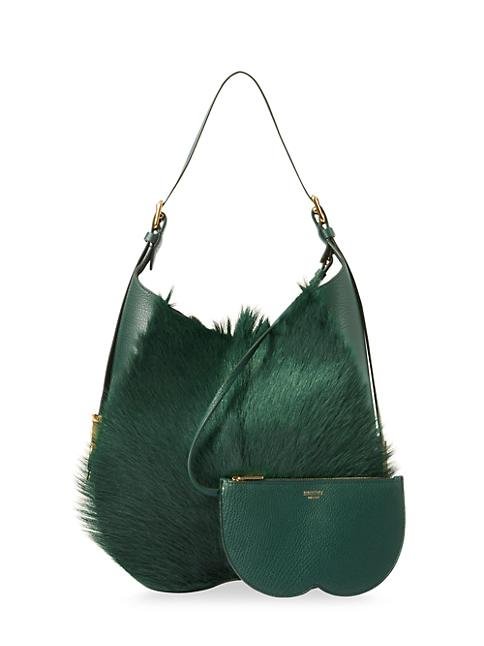 Burberry Medium Chess Goat Hair Shoulder Bag 5 out of 5 Customer Rating