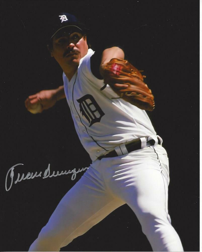 Juan Berenguer Autographed 8x10 Detroit Tigers#7