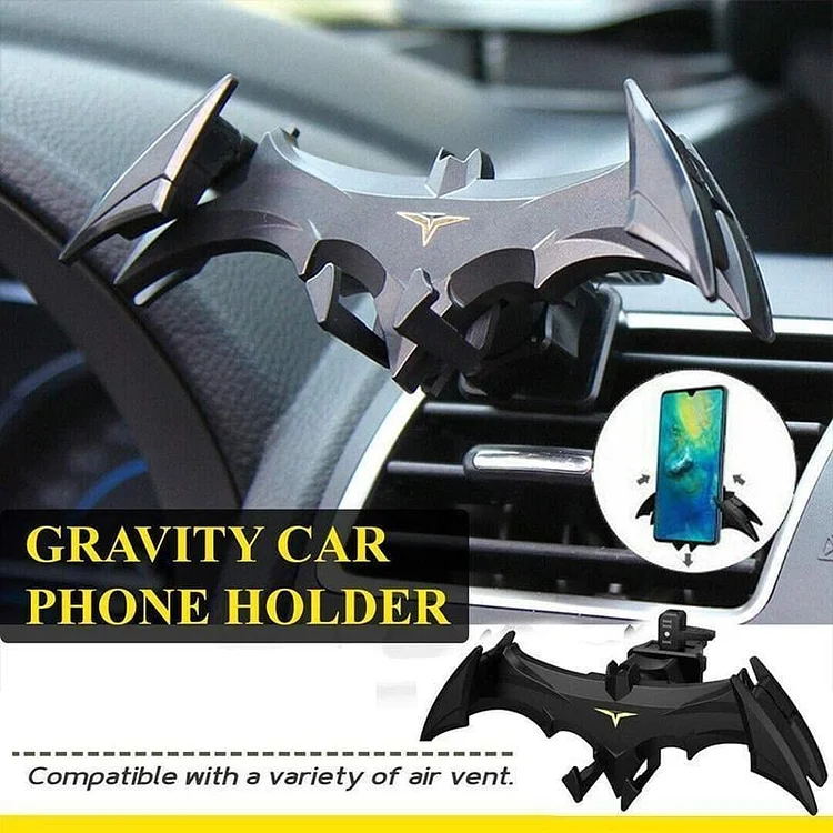 Bat Wings Car Phone Holder 