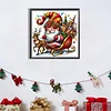 (40*40cm)Christmas Gnome - Full Round Drill Diamond Painting