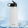40oz Insulated Cup Mug Straw Lid Stainless Steel Thermos Water Bottle Wide Mouth