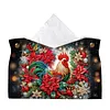 DIY PULeather Diamond Painting Tissue Box for Adults Beginners Large Size Diamond Art Paper Storage Holder for Living Room Bathroom Table Decor