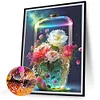 Diamond Painting-DIY Full Round Drill Beach Flower